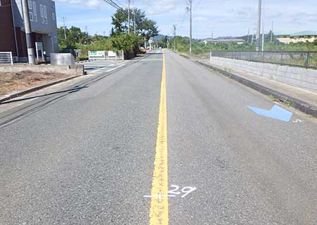 施工前:道路橋りょう維持(維補)工事(舗装補修)