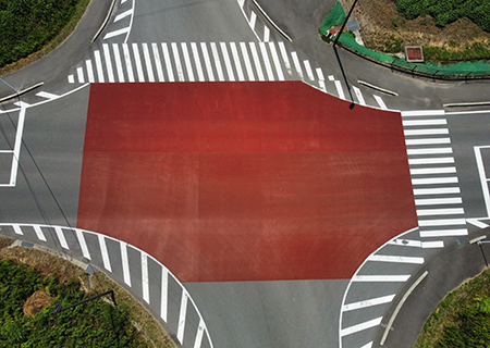 施工後：道路橋りょう維持（維補）工事（防護柵）