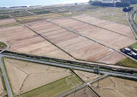 施工前：復興基盤総合整備0501工事　山田浜地区